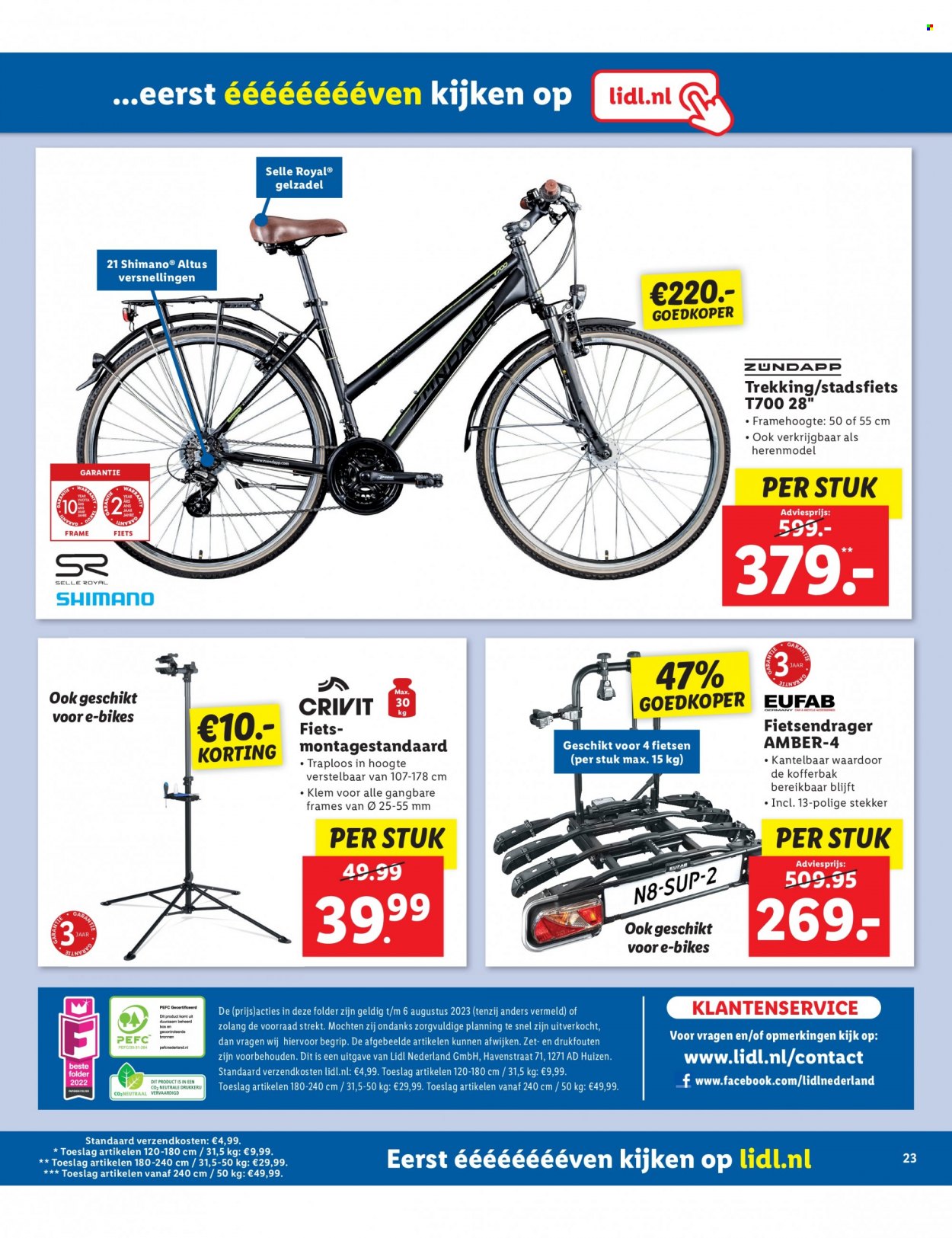 Lidl-aanbieding - 4-8-2023 - 10-8-2023. Pagina 23
