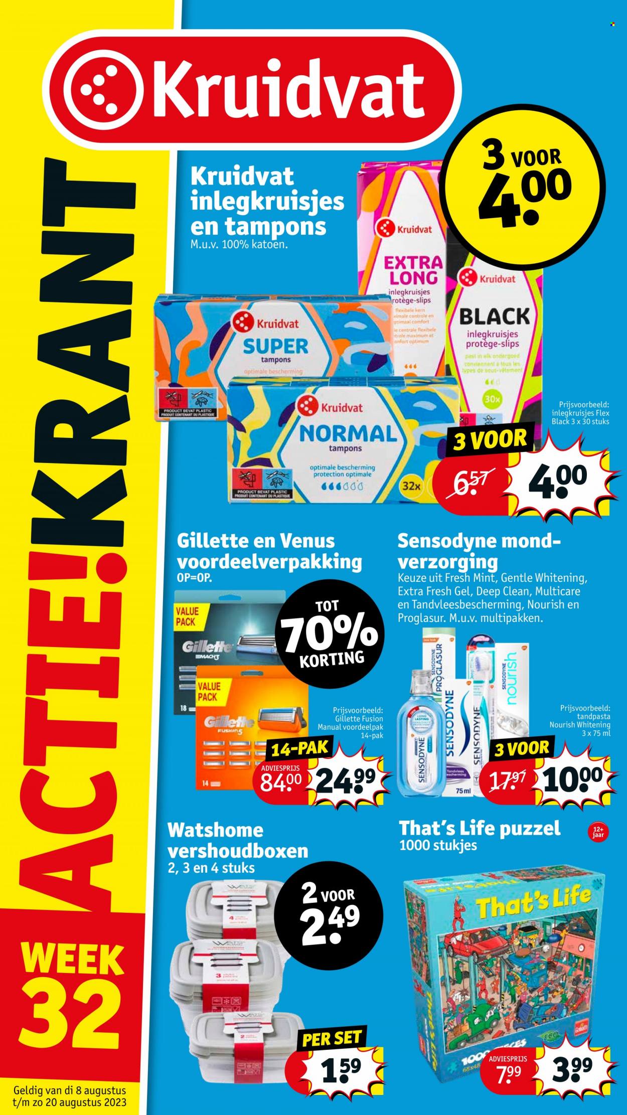 Kruidvat-aanbieding - 8-8-2023 - 20-8-2023. Pagina 1