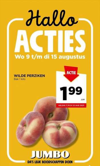 Jumbo-aanbieding - 9-8-2023 - 15-8-2023.