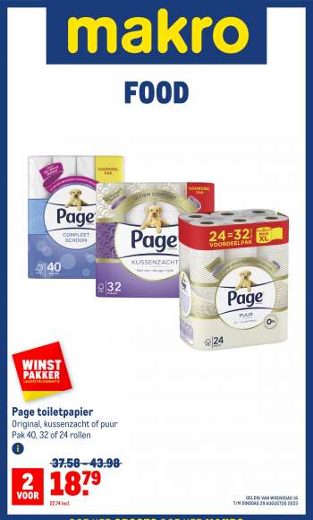 Makro-aanbieding - 16-8-2023 - 29-8-2023.
