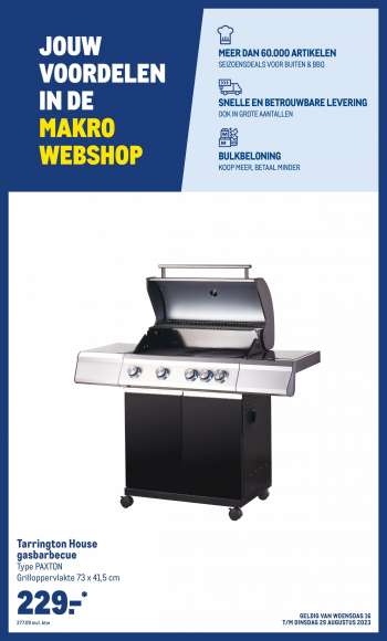 Makro-aanbieding - 16-8-2023 - 29-8-2023.