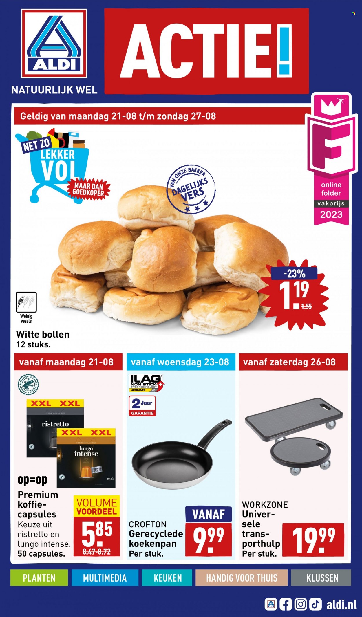 Aldi-aanbieding - 21-8-2023 - 27-8-2023. Pagina 1