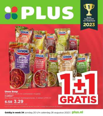 Plus-aanbieding - 20-8-2023 - 26-8-2023.