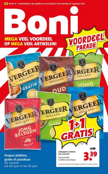 Boni-aanbieding - 23-8-2023 - 29-8-2023.