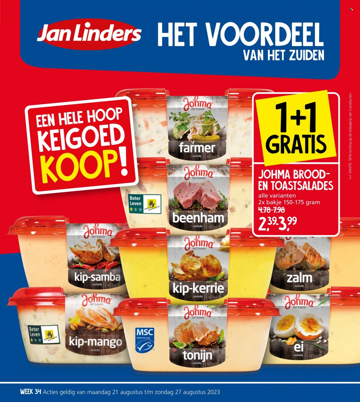 Jan Linders-aanbieding - 21-8-2023 - 27-8-2023. Pagina 1
