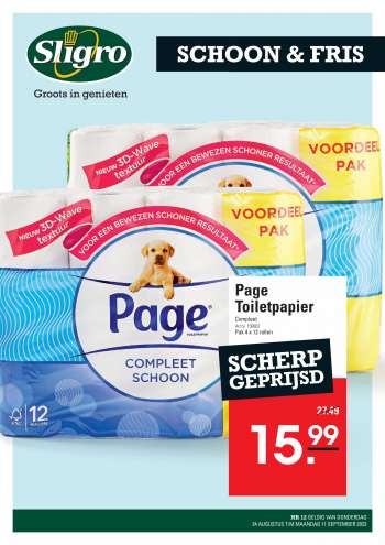 Sligro-aanbieding - 24-8-2023 - 11-9-2023.
