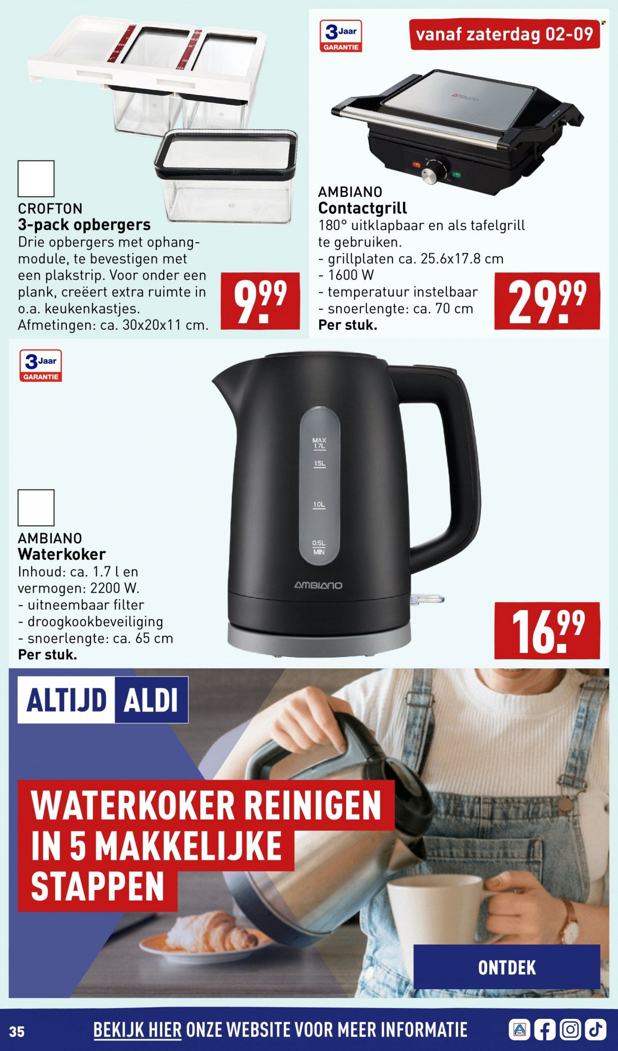 Aldi-aanbieding - 28-8-2023 - 3-9-2023. Pagina 35