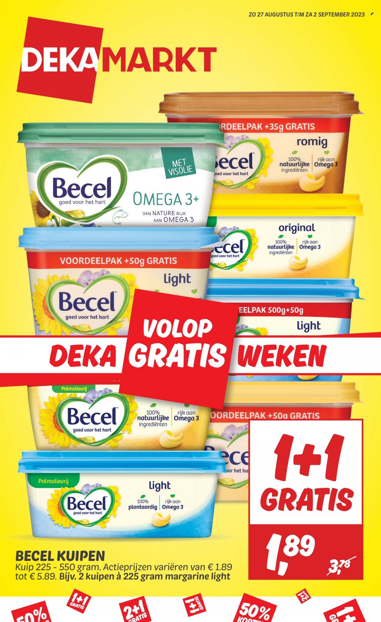 DekaMarkt-aanbieding - 27-8-2023 - 2-9-2023. Pagina 1