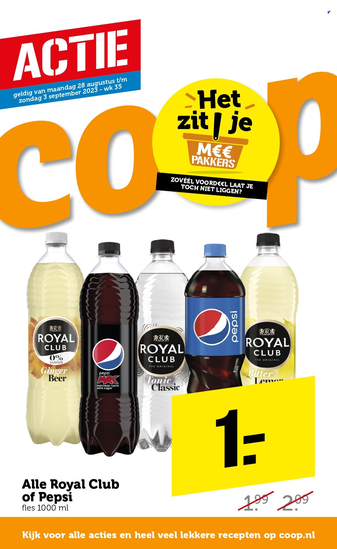 Coop-aanbieding - 28-8-2023 - 3-9-2023. Pagina 1