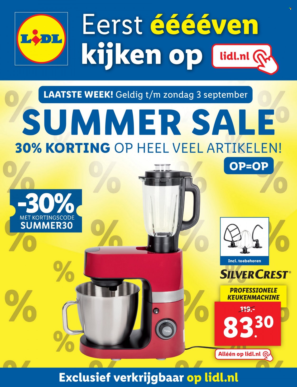 Lidl-aanbieding. Pagina 1