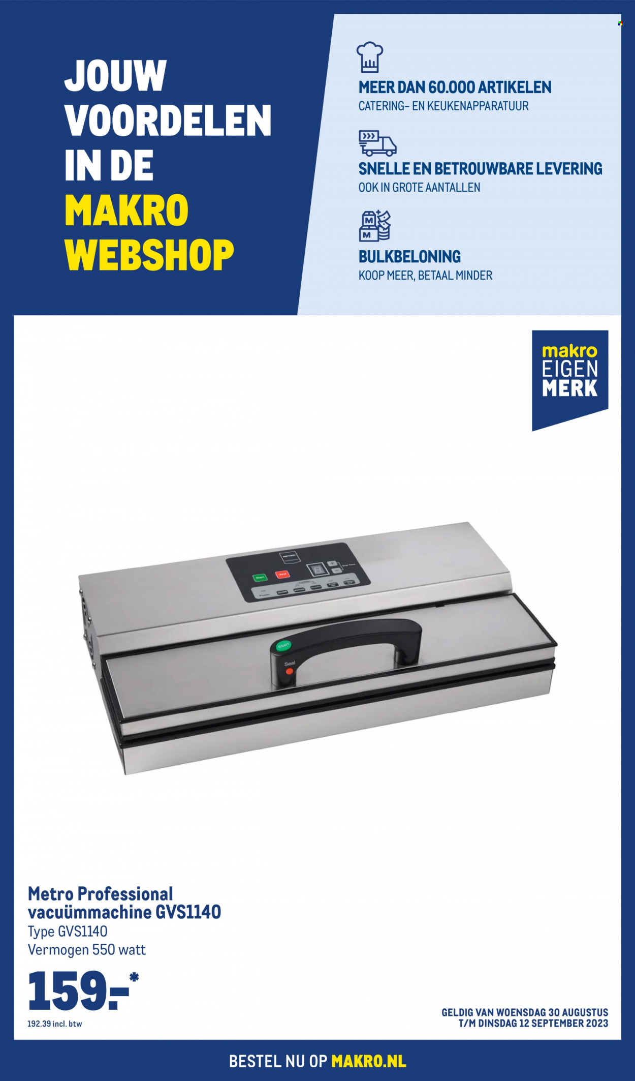 Makro-aanbieding - 30-8-2023 - 12-9-2023. Pagina 1