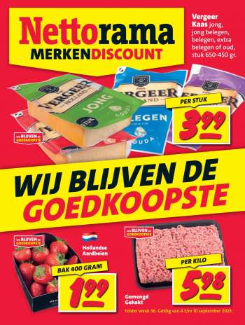 Nettorama-aanbieding - 4-9-2023 - 10-9-2023.