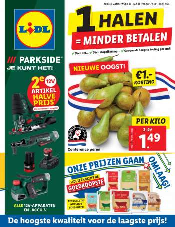 Lidl-aanbieding - 11-9-2023 - 17-9-2023.