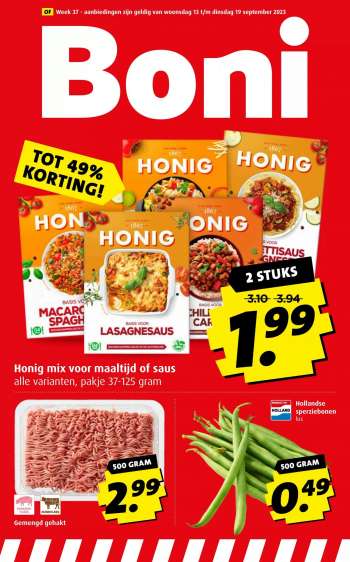 Boni-aanbieding - 13-9-2023 - 19-9-2023.