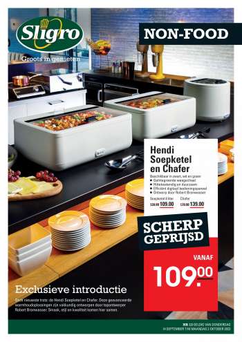 Sligro-aanbieding - 13-9-2023 - 2-10-2023.