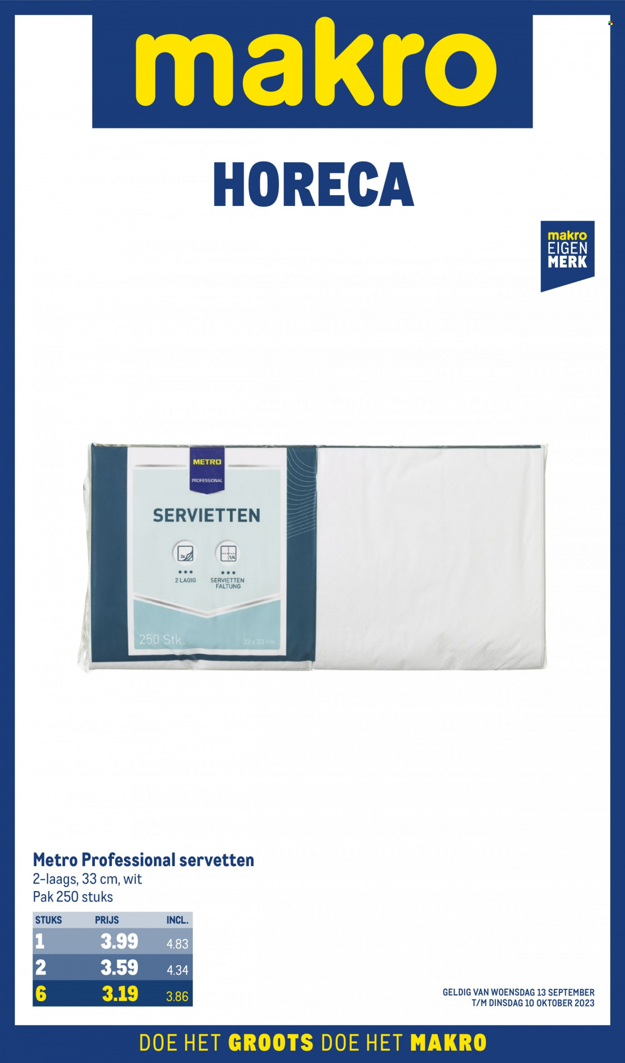 Makro-aanbieding - 13-9-2023 - 10-10-2023. Pagina 1