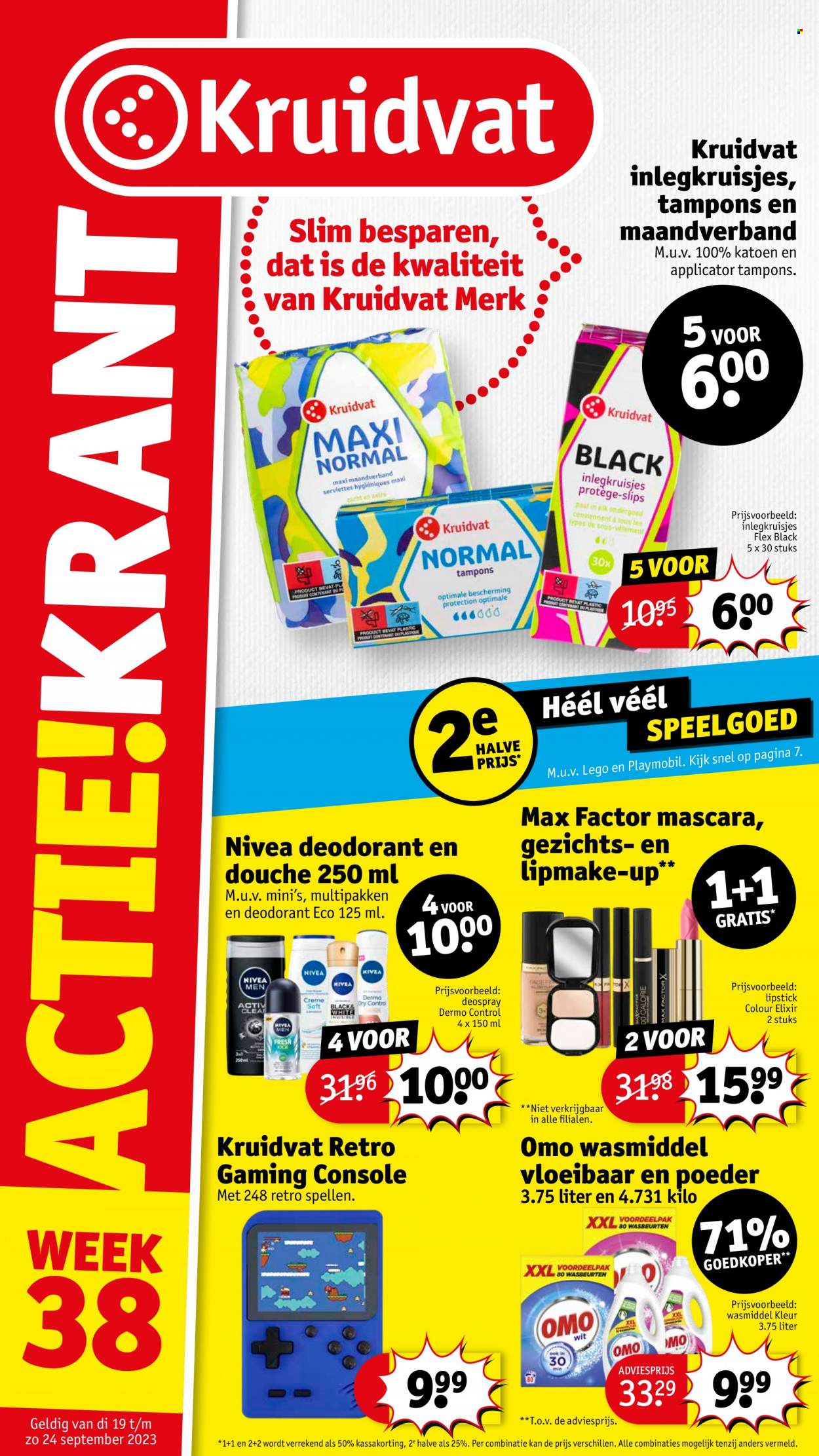Kruidvat-aanbieding - 19-9-2023 - 24-9-2023. Pagina 1