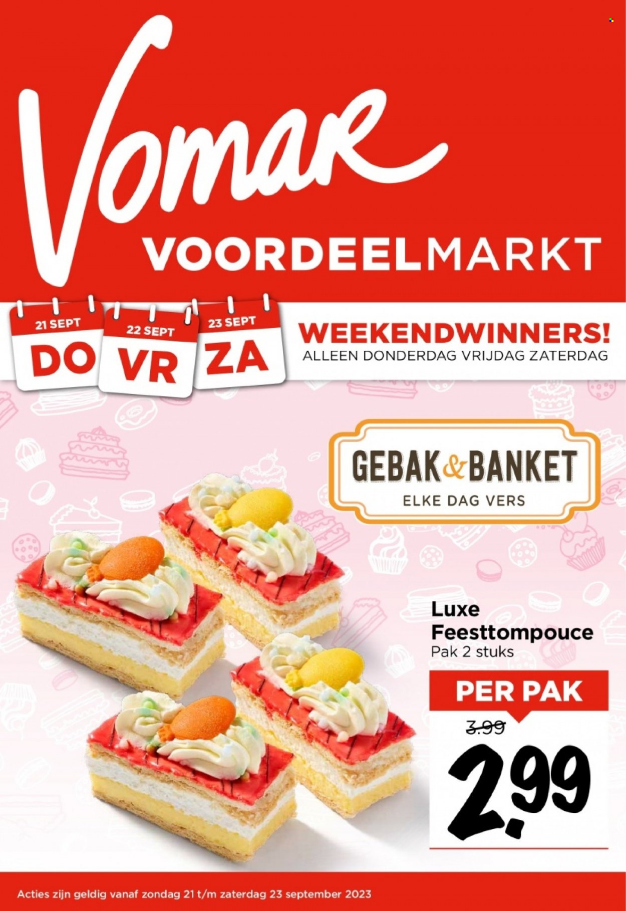 Vomar-aanbieding - 21-9-2023 - 23-9-2023. Pagina 1