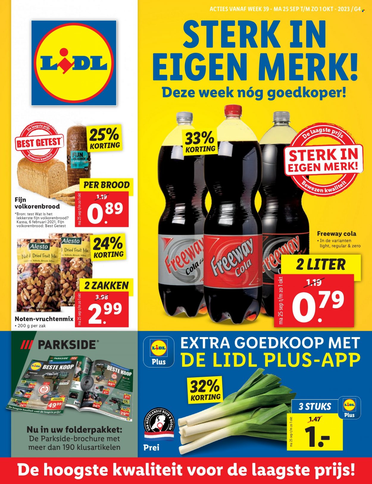 Lidl-aanbieding - 25-9-2023 - 1-10-2023. Pagina 1