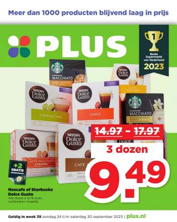 Plus-aanbieding - 24-9-2023 - 30-9-2023.
