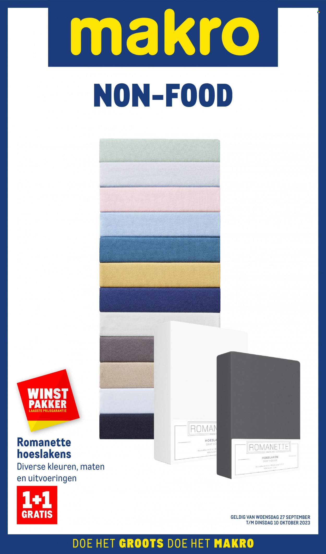 Makro-aanbieding - 27-9-2023 - 10-10-2023. Pagina 1