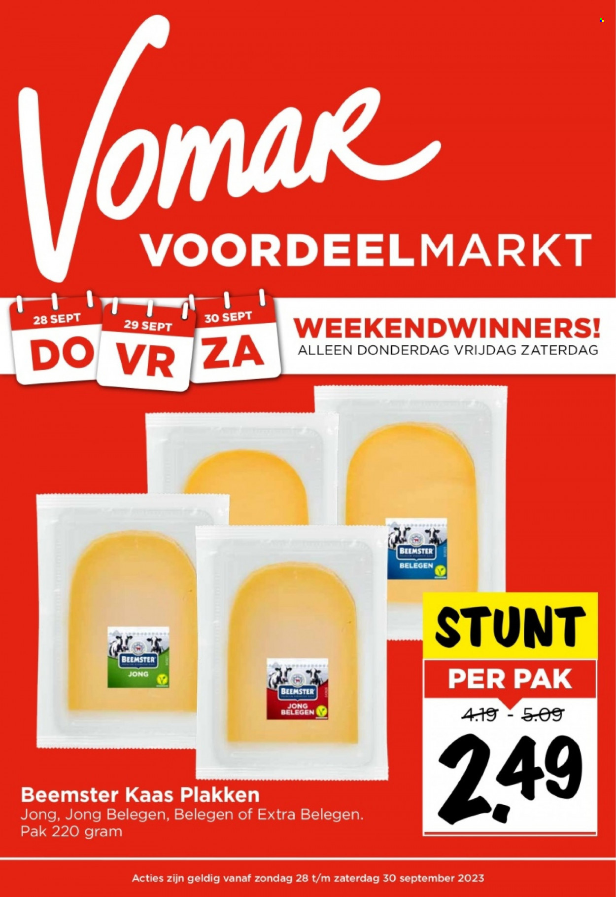 Vomar-aanbieding - 28-9-2023 - 30-9-2023. Pagina 1