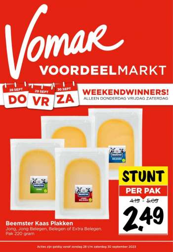 Vomar-aanbieding - 28-9-2023 - 30-9-2023.