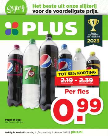 Plus-aanbieding - 1-10-2023 - 7-10-2023.