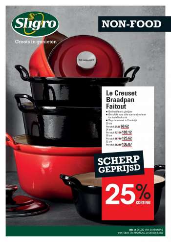 Sligro-aanbieding - 5-10-2023 - 23-10-2023.