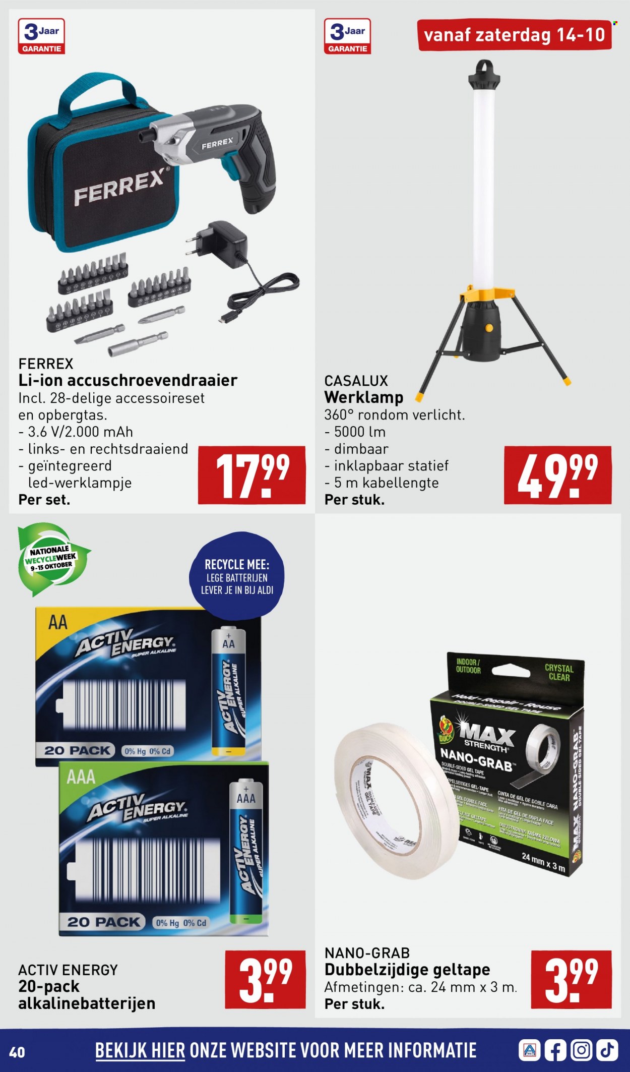 Aldi-aanbieding - 9-10-2023 - 15-10-2023. Pagina 40