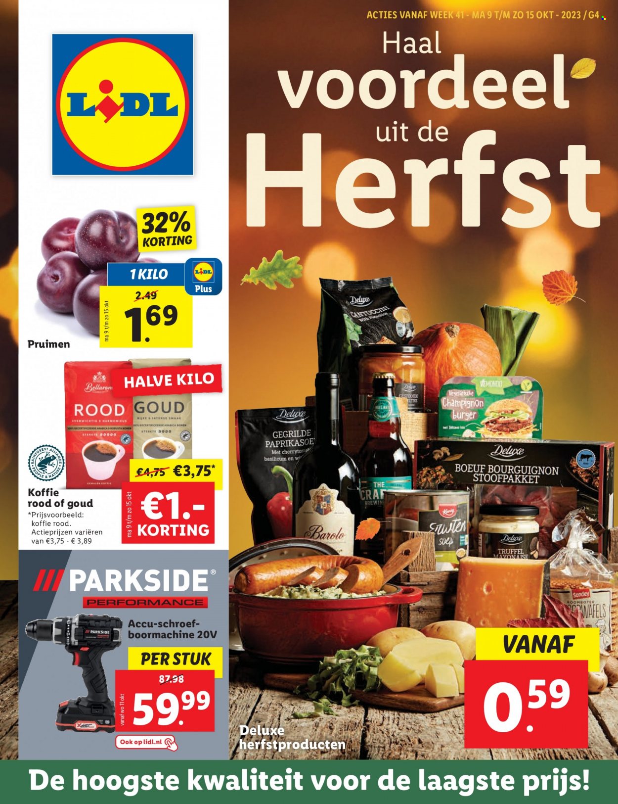Lidl-aanbieding - 9-10-2023 - 15-10-2023. Pagina 1
