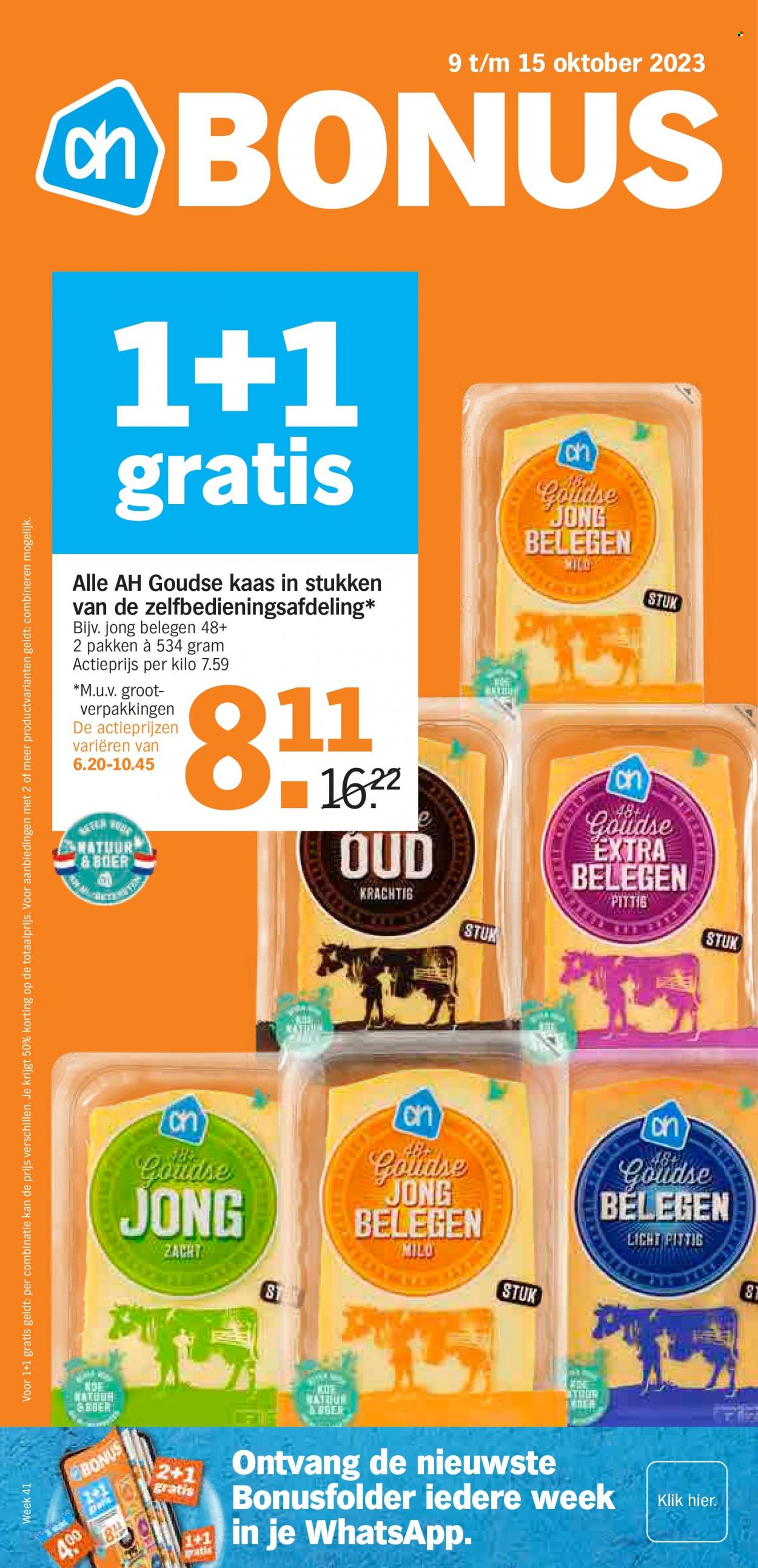 Albert Heijn-aanbieding - 9-10-2023 - 15-10-2023. Pagina 1