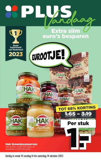 Plus-aanbieding - 8-10-2023 - 14-10-2023.