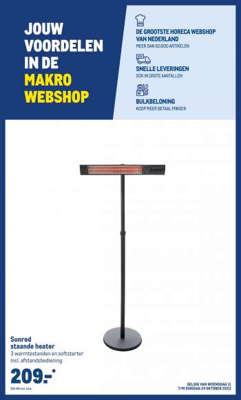 Makro-aanbieding - 11-10-2023 - 24-10-2023.