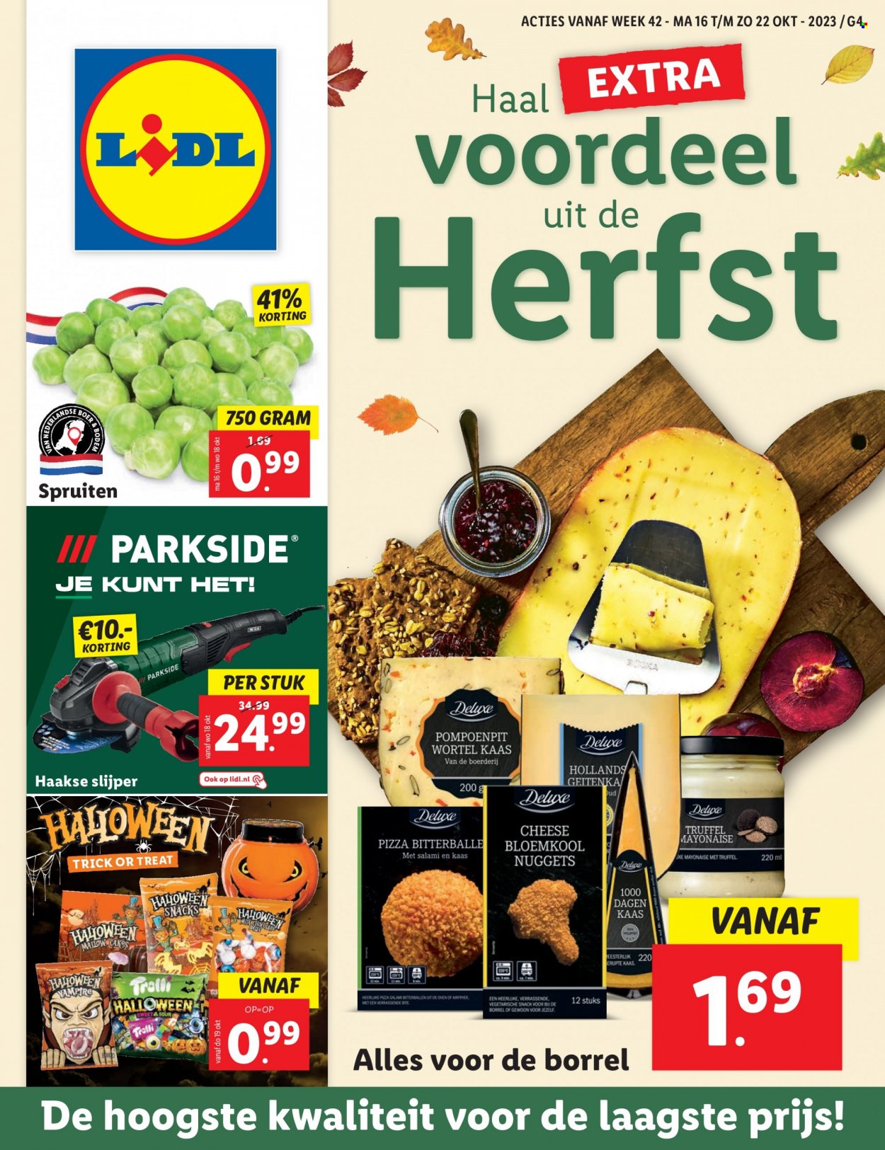 Lidl-aanbieding - 16-10-2023 - 22-10-2023. Pagina 1