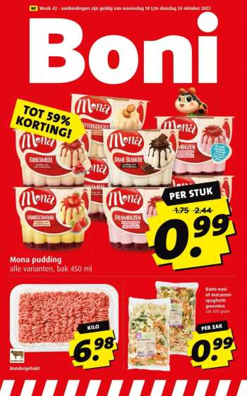 Boni-aanbieding - 18-10-2023 - 24-10-2023.
