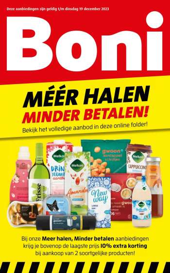 Boni-aanbieding - 18-10-2023 - 19-12-2023.