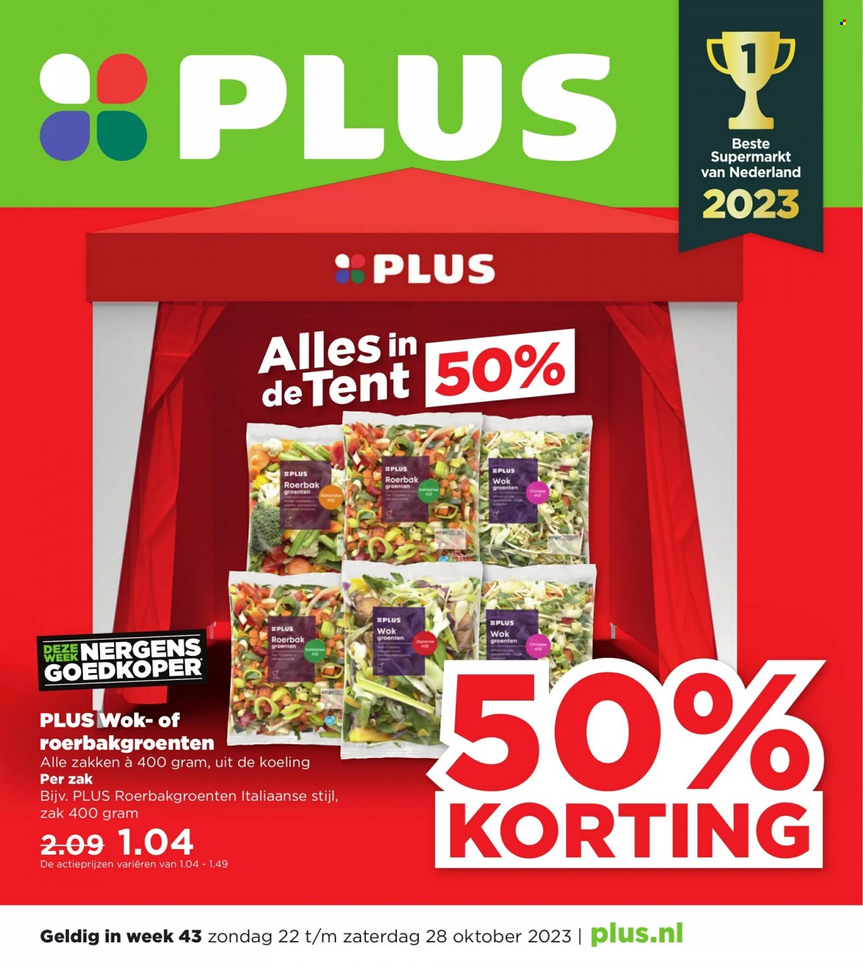 Plus-aanbieding - 22-10-2023 - 28-10-2023. Pagina 1