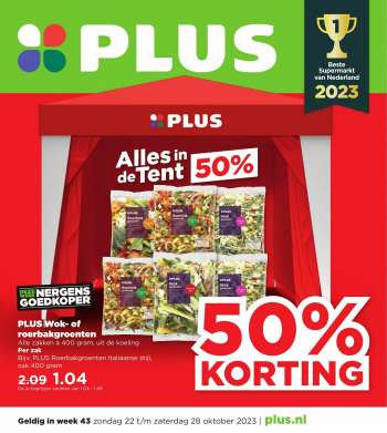 Plus-aanbieding - 22-10-2023 - 28-10-2023.