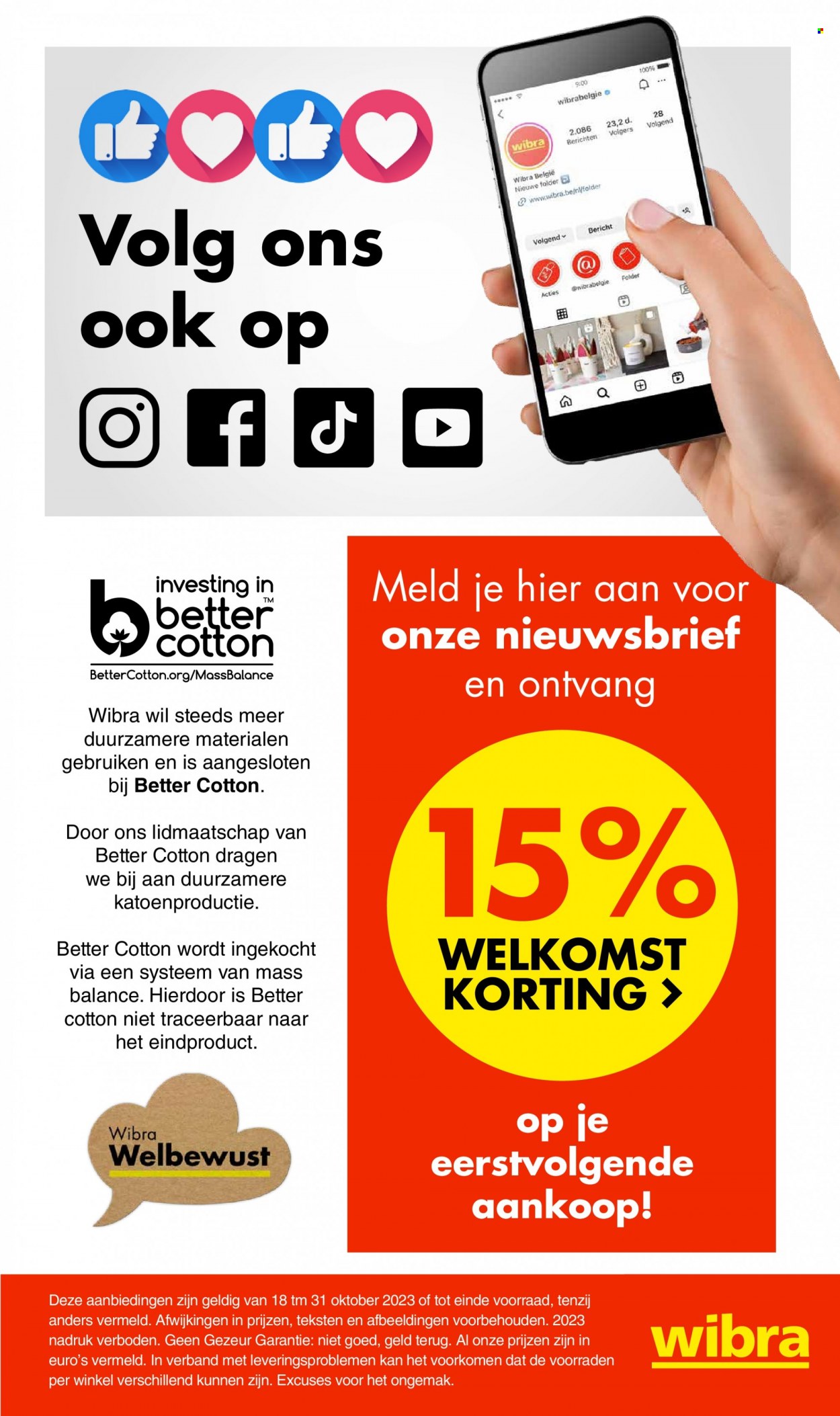 Wibra-aanbieding - 18-10-2023 - 31-10-2023. Pagina 13