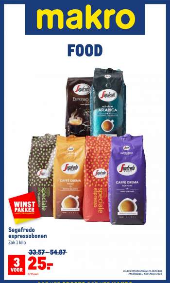 Makro-aanbieding - 25-10-2023 - 7-11-2023.