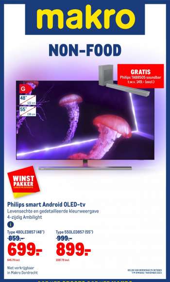 Makro-aanbieding - 25-10-2023 - 7-11-2023.