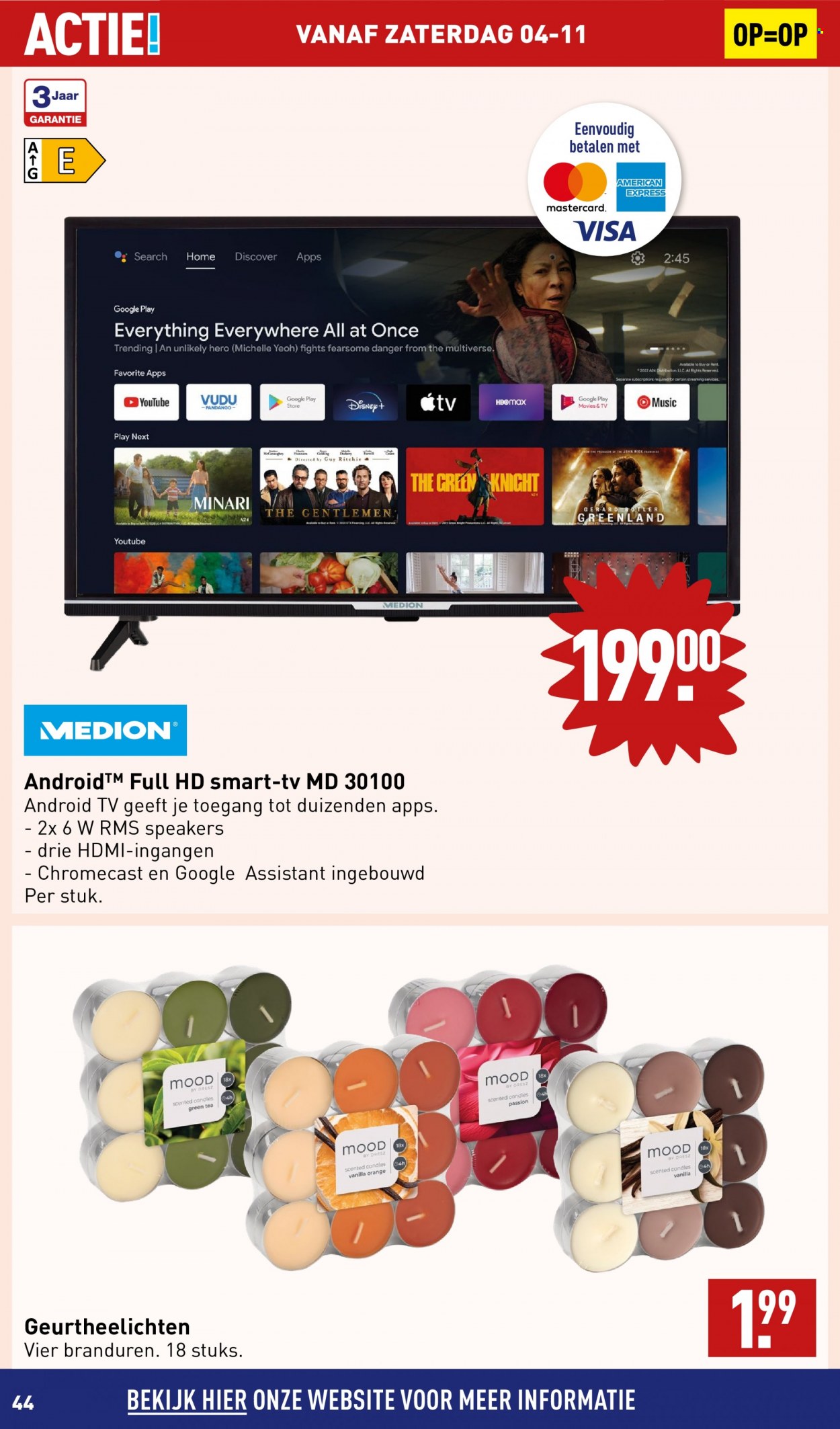 Aldi-aanbieding - 30-10-2023 - 5-11-2023. Pagina 44
