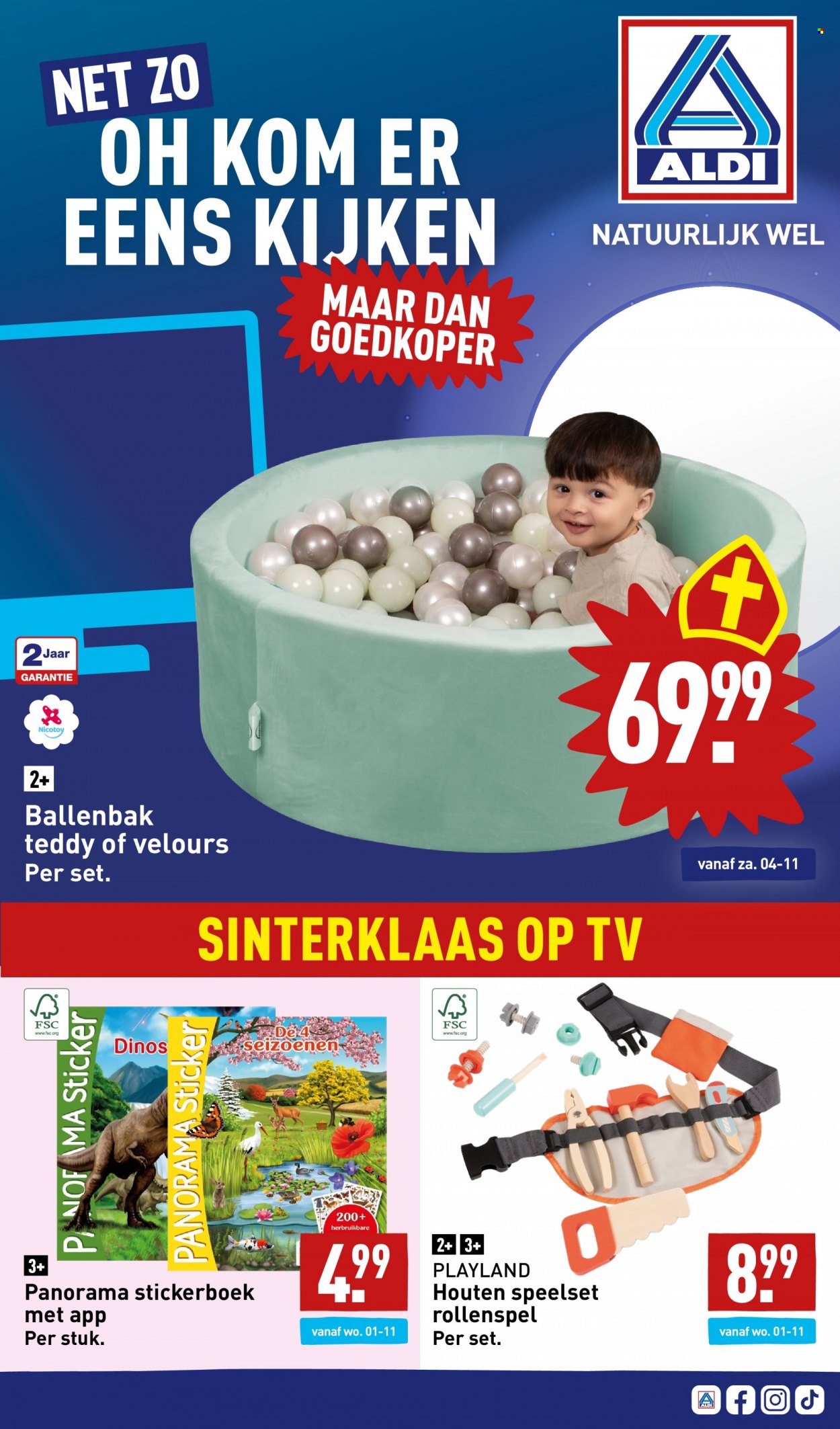 Aldi-aanbieding - 30-10-2023 - 5-11-2023. Pagina 1
