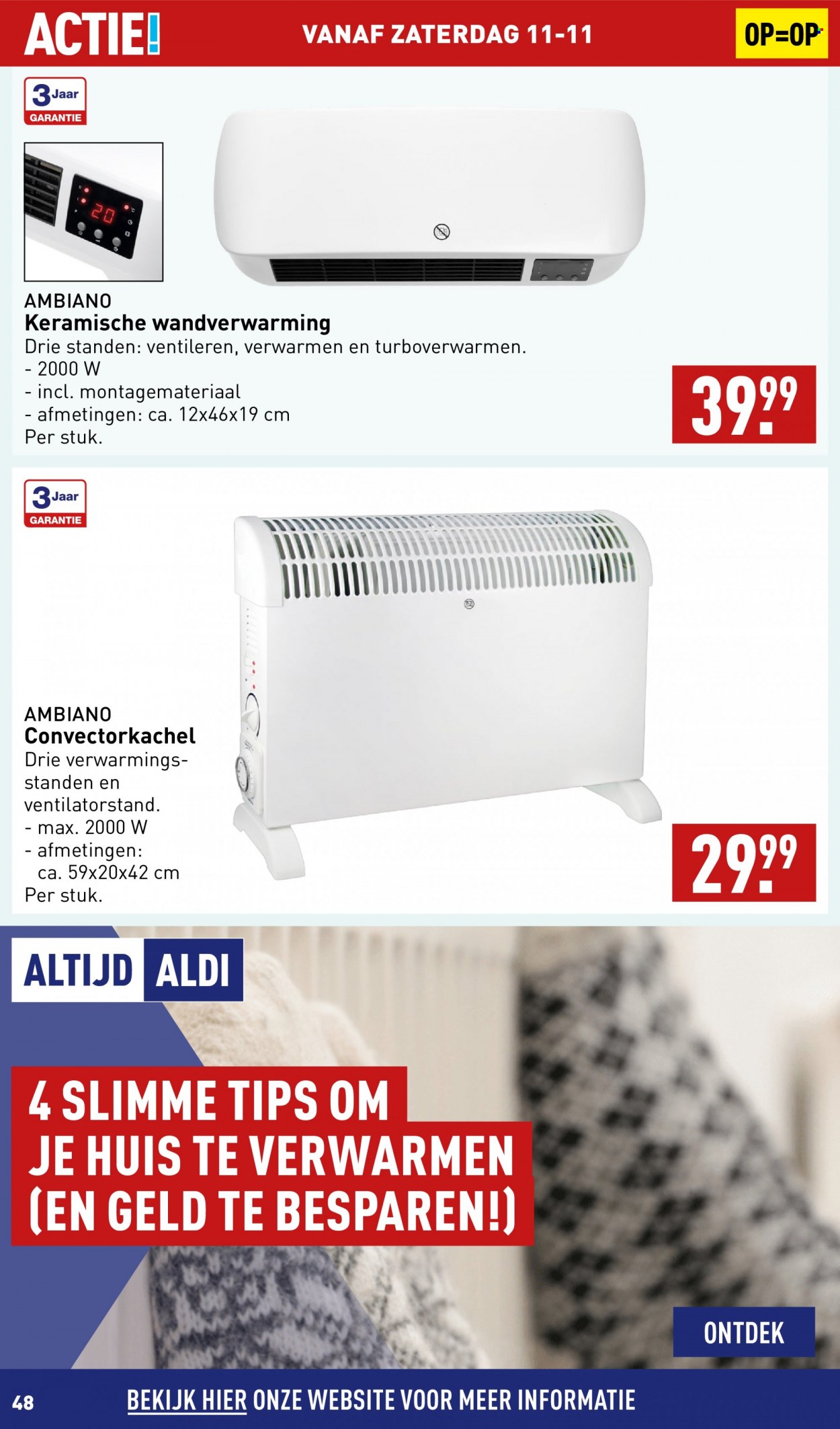 Aldi-aanbieding - 6-11-2023 - 12-11-2023. Pagina 48