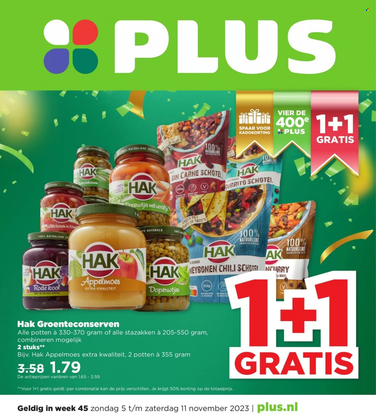 Plus-aanbieding - 5-11-2023 - 11-11-2023. Pagina 1
