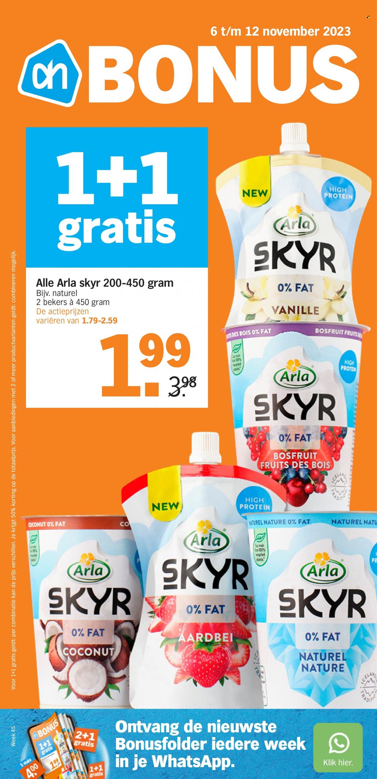 Albert Heijn-aanbieding - 6-11-2023 - 12-11-2023. Pagina 1