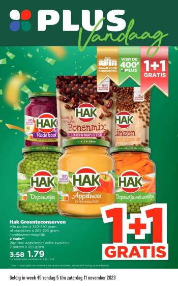 Plus-aanbieding - 5-11-2023 - 11-11-2023.