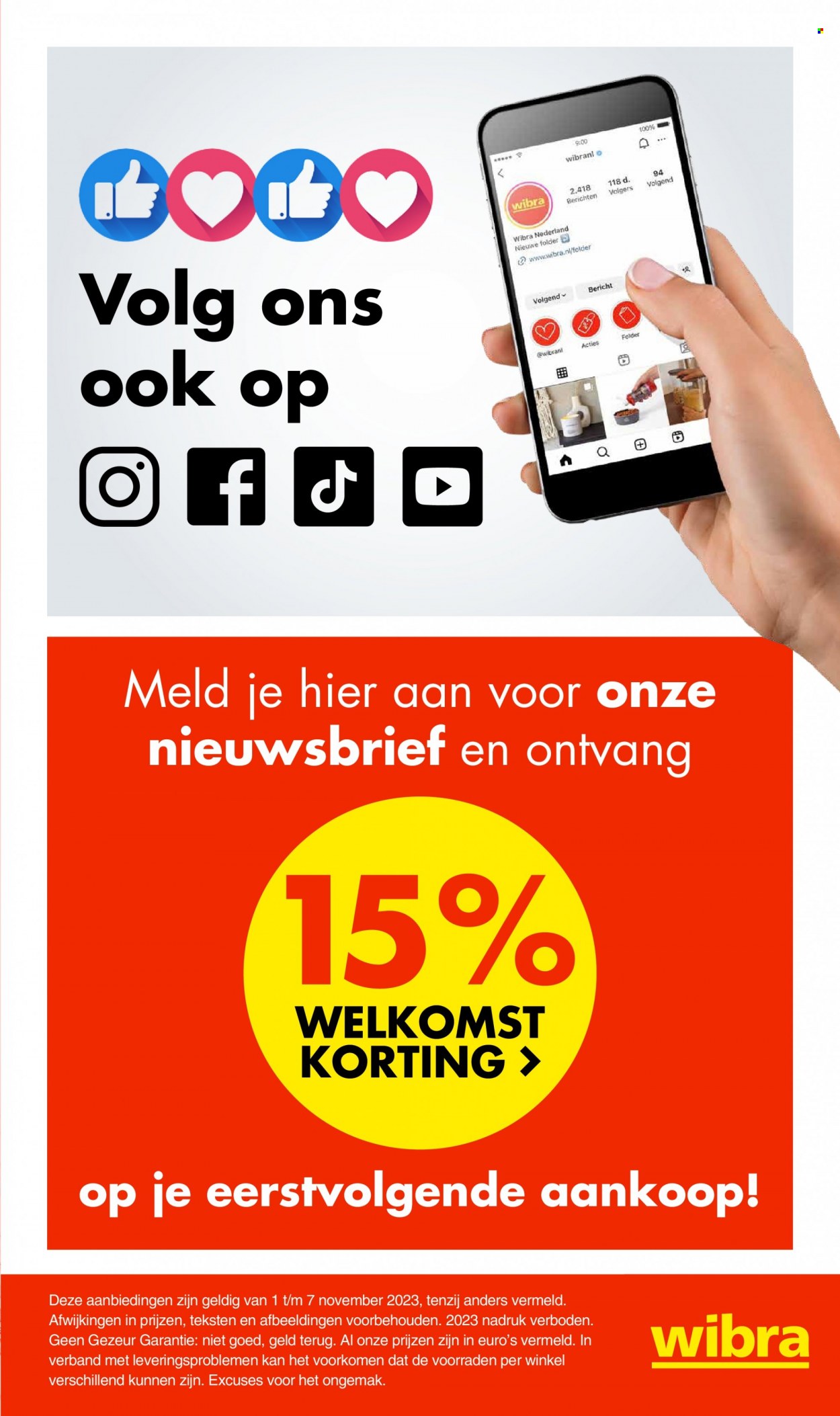 Wibra-aanbieding - 1-11-2023 - 7-11-2023. Pagina 19