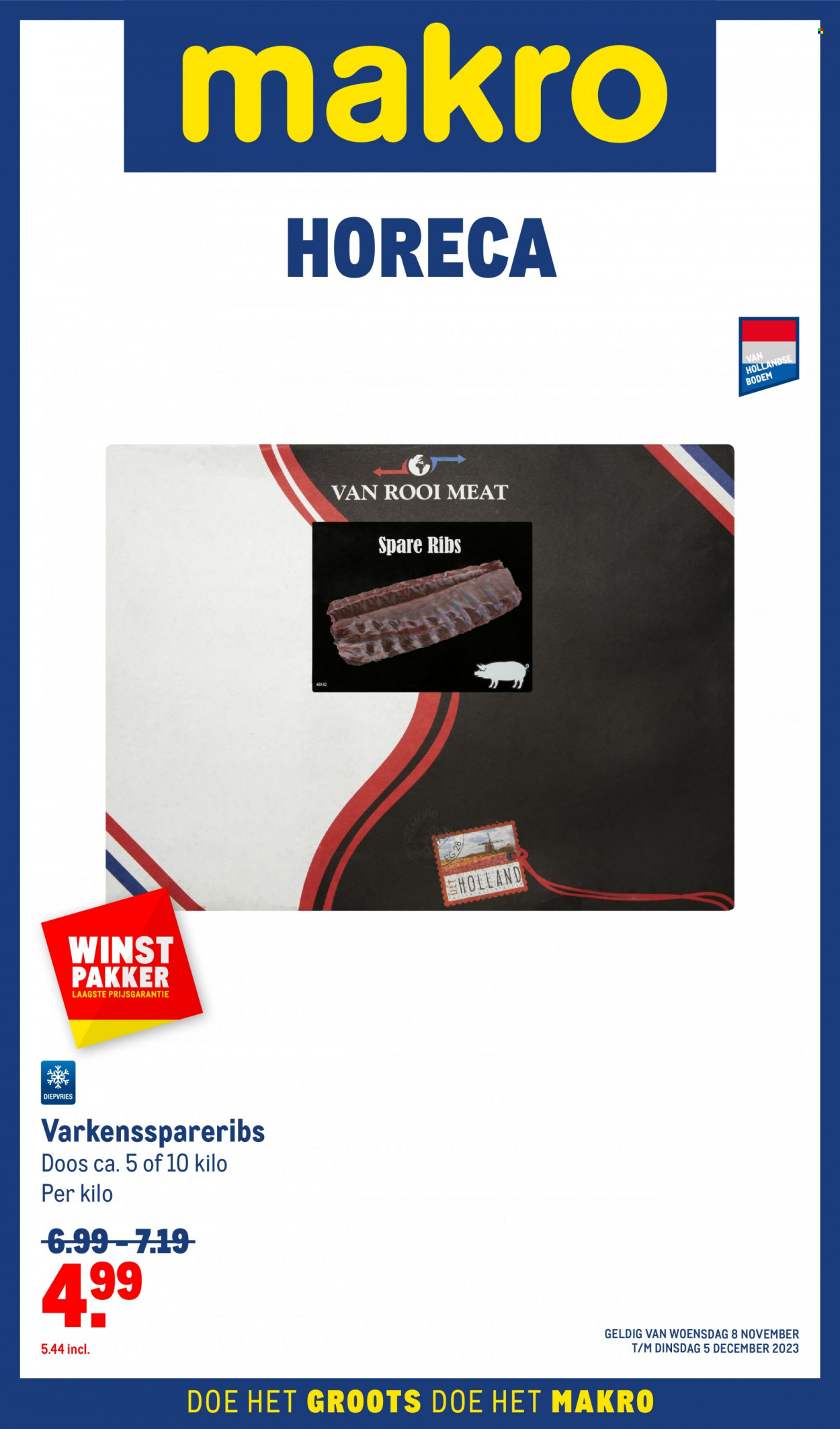 Makro-aanbieding - 8-11-2023 - 5-12-2023. Pagina 1